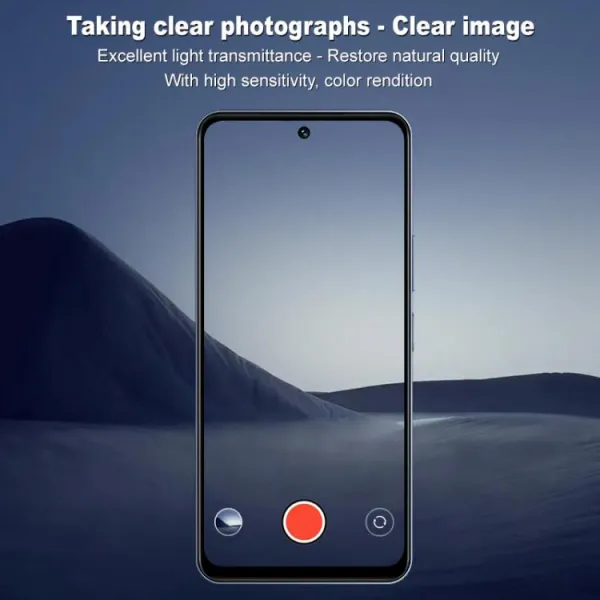 IMAK FULL COVER Sklo pre fotoaparát Vivo Y19s