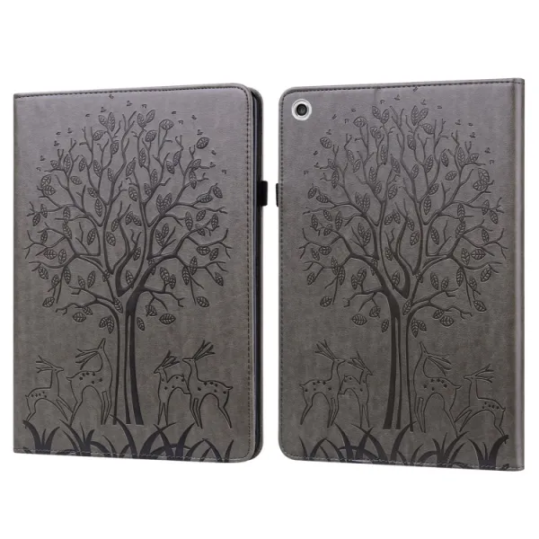 ART DEER Zaklápacie puzdro pre Lenovo Tab M10 Plus 3. generácia šedé