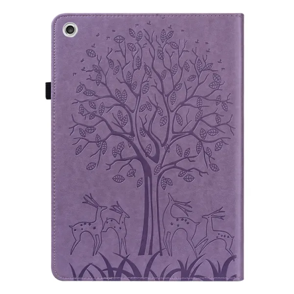 ART DEER Zaklápacie puzdro pre Lenovo Tab M10 Plus 3. generácia fialové