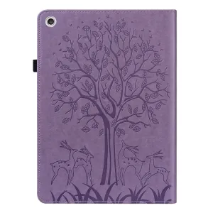 ART DEER Zaklápacie puzdro pre Lenovo Tab M10 Plus 3. generácia fialové