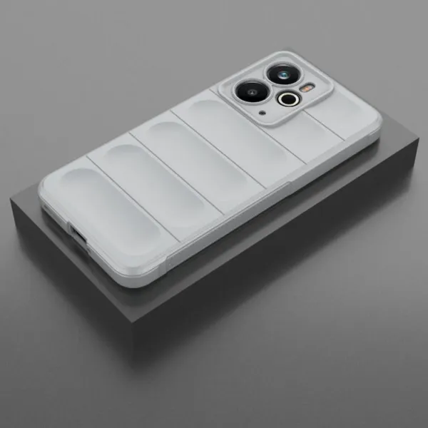 STEPS Ochranný kryt pre Realme 14 5G svetlošedý