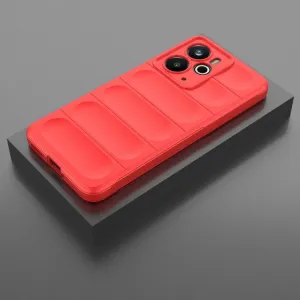 STEPS Ochranný kryt pre Realme 14 5G červený