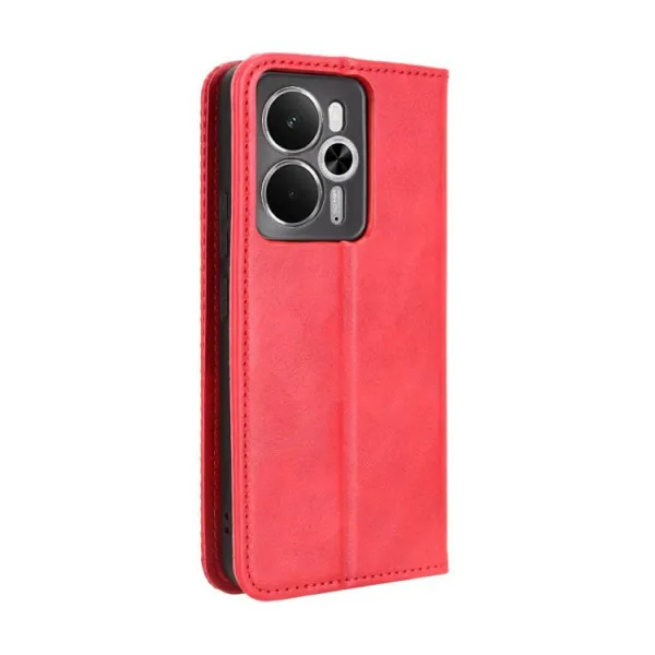 BUSINESS Peňaženkový kryt pre Realme 14 5G červený