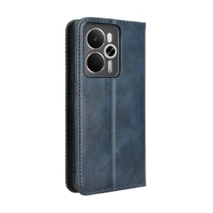 BUSINESS Peňaženkový kryt pre Realme 14 5G modrý
