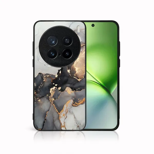 MY ART Ochranný kryt pre Vivo X200 Pro 5G GREY MARBLE (140)