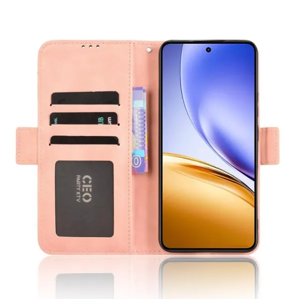 SLOT Peňaženkový obal pre Realme 14 5G ružový