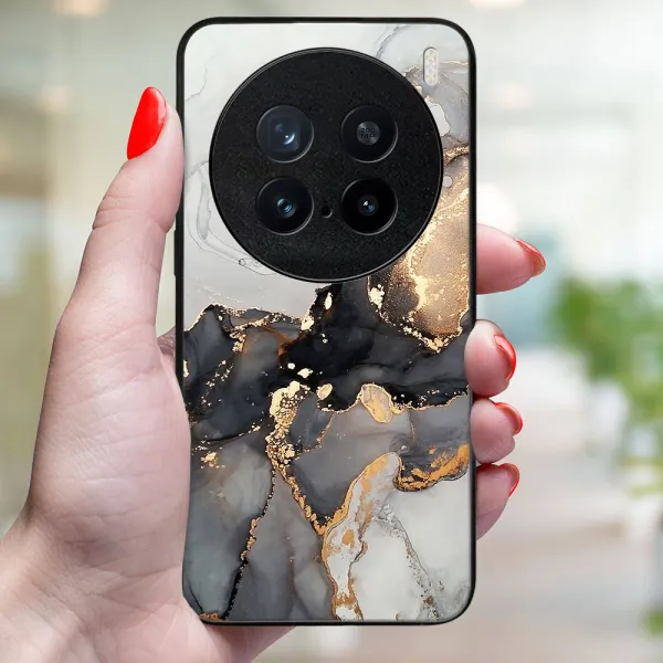 MY ART Ochranný kryt pre Vivo X200 Pro 5G GREY MARBLE (140)