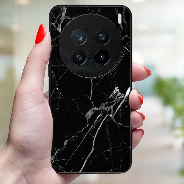 MY ART Ochranný kryt pre Vivo X200 Pro 5G BLACK MARBLE (142)