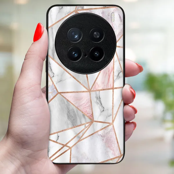 MY ART Ochranný kryt pre Vivo X200 Pro 5G PINK MARBLE (143)