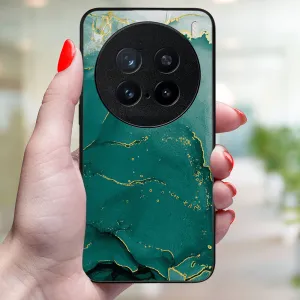 MY ART Ochranný kryt pre Vivo X200 Pro 5G GREEN MARBLE (145)
