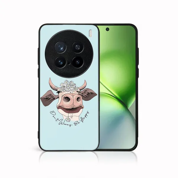 MY ART Ochranný kryt pre Vivo X200 Pro 5G HAPPY COW (181)