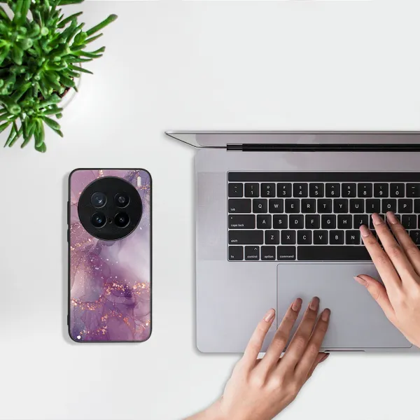 MY ART Ochranný kryt pre Vivo X200 Pro 5G PURPLE (148)