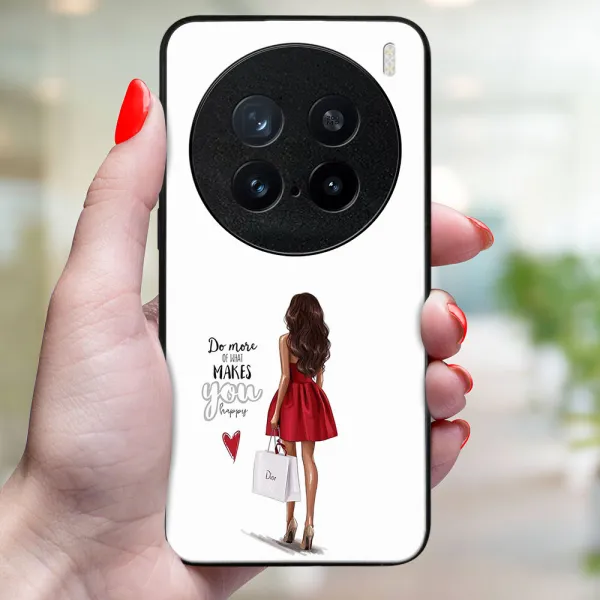 MY ART Ochranný kryt pre Vivo X200 Pro 5G RED DRESS (137)