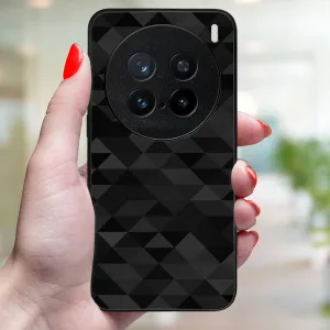 MY ART Ochranný kryt pre Vivo X200 Pro 5G BLACK TRIANGLES (232)
