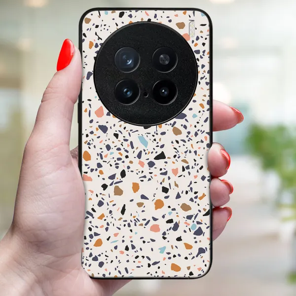 MY ART Ochranný kryt pre Vivo X200 Pro 5G BEIGE TERRAZZO (162)