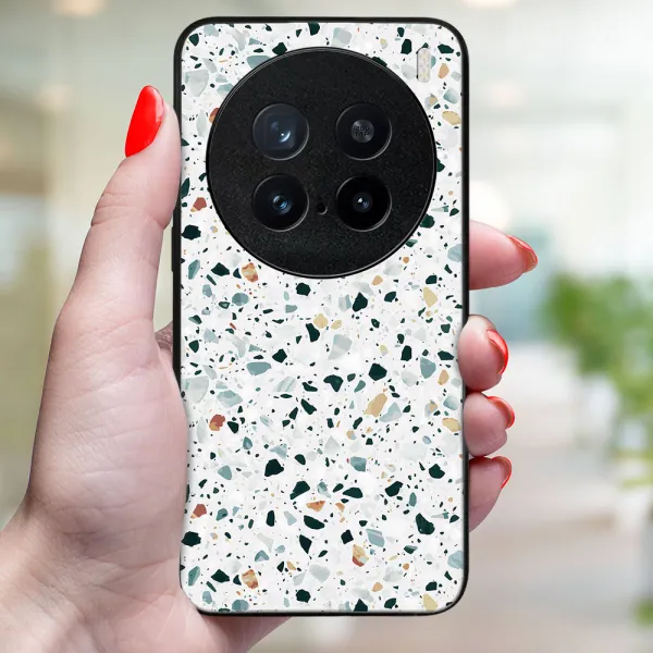 MY ART Ochranný kryt pre Vivo X200 Pro 5G GREY TERRAZZO (163)