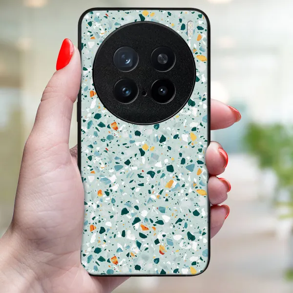 MY ART Ochranný kryt pre Vivo X200 Pro 5G BLUE TERRAZZO (164)
