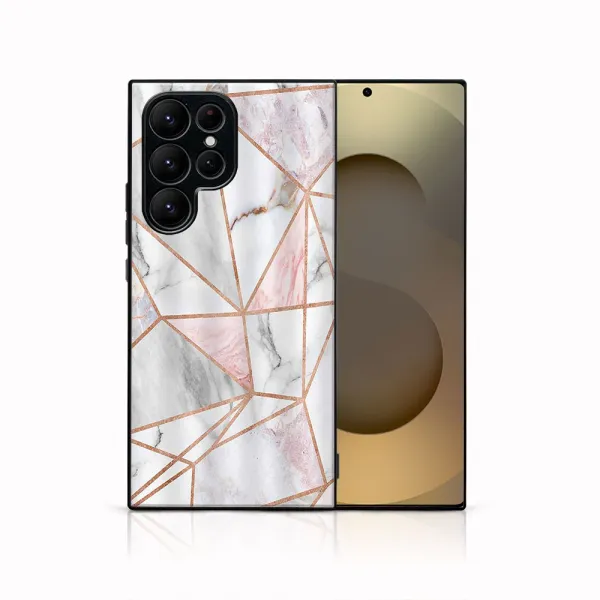 MY ART Ochranný kryt pre Samsung Galaxy S25 Ultra 5G PINK MARBLE (143)