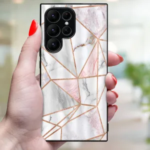 MY ART Ochranný kryt pre Samsung Galaxy S25 Ultra 5G PINK MARBLE (143)