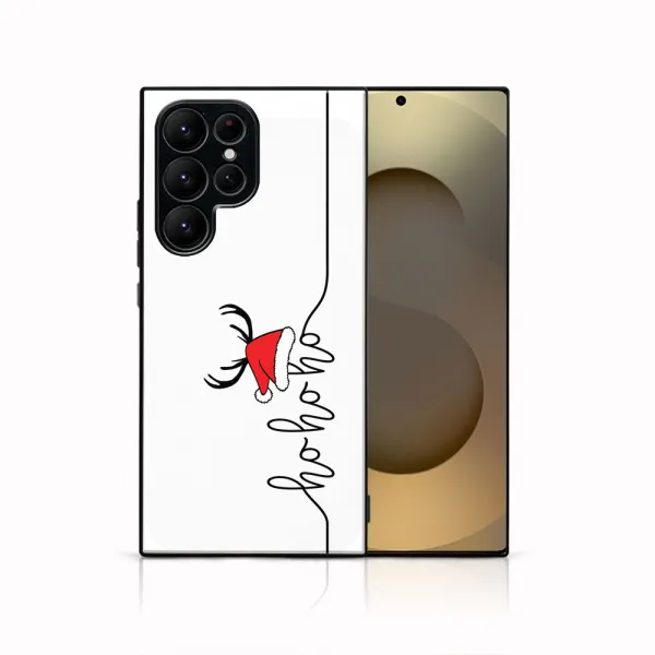 MY ART Kryt s vianočným dizajnom Samsung Galaxy S25 Ultra 5G HOHOHO (073)