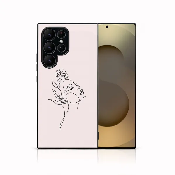 MY ART Ochranný kryt pre Samsung Galaxy S25 Ultra 5G ROSE GIRL (198)