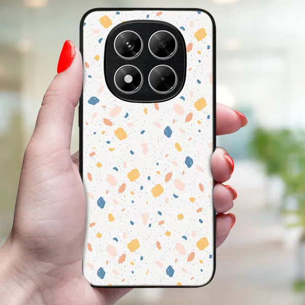 MY ART Ochranný kryt pre Xiaomi Redmi Note 14 Pro ORANGE TERRAZZO (165)