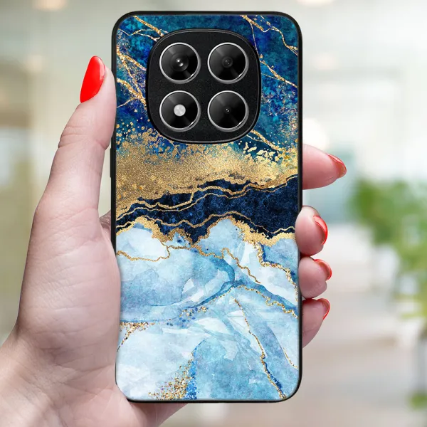 MY ART Ochranný kryt pre Xiaomi Redmi Note 14 Pro BLUE MARBLE (141)