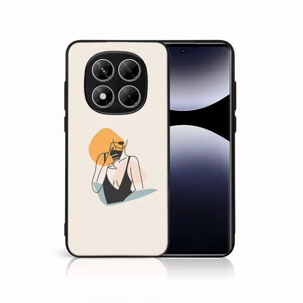 MY ART Ochranný kryt pre Xiaomi Redmi Note 14 Pro WOMAN (197)