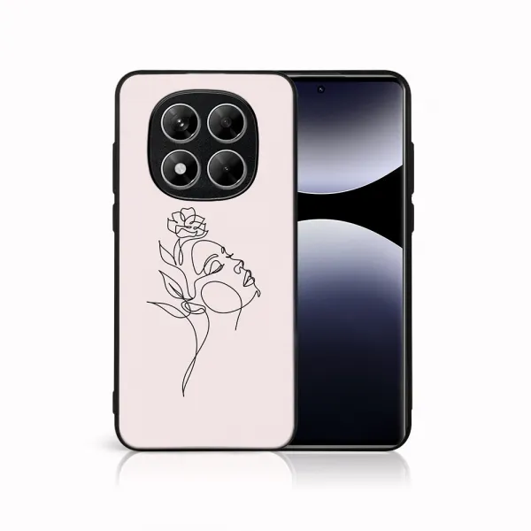 MY ART Ochranný kryt pre Xiaomi Redmi Note 14 Pro ROSE GIRL (198)