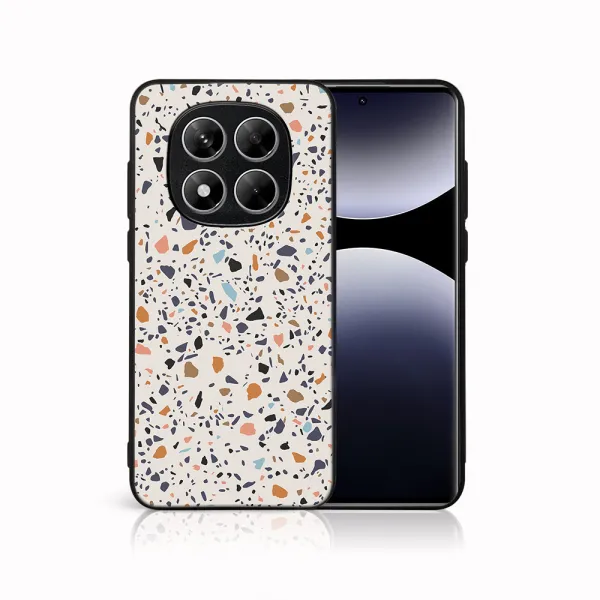 MY ART Ochranný kryt pre Xiaomi Redmi Note 14 Pro BEIGE TERRAZZO (162)