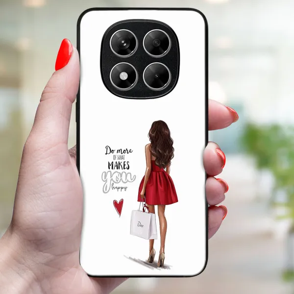MY ART Ochranný kryt pre Xiaomi Redmi Note 14 Pro RED DRESS (137)