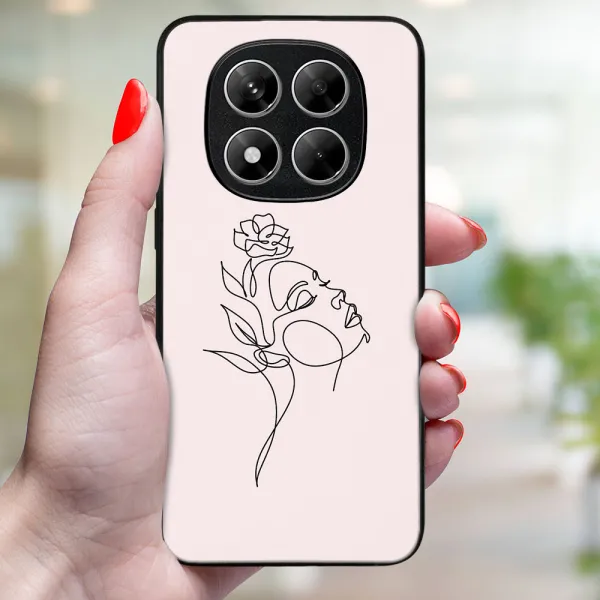 MY ART Ochranný kryt pre Xiaomi Redmi Note 14 Pro ROSE GIRL (198)