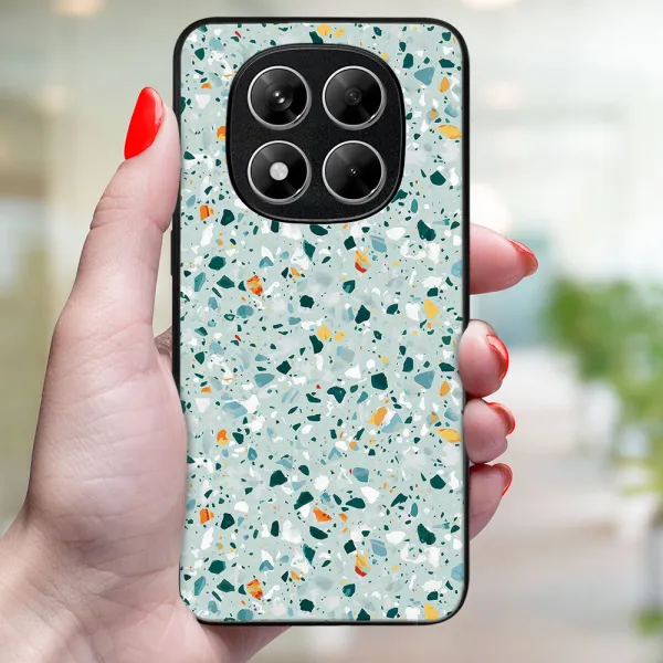 MY ART Ochranný kryt pre Xiaomi Redmi Note 14 Pro BLUE TERRAZZO (164)