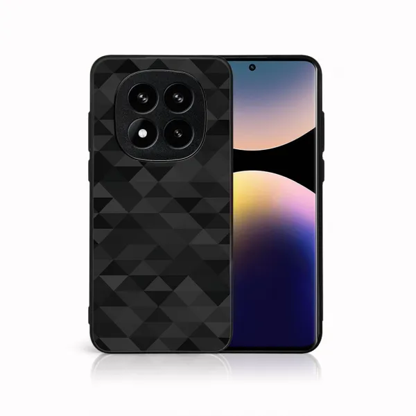MY ART Ochranný kryt pre Xiaomi Redmi Note 14 Pro+ 5G BLACK TRIANGLES (232)