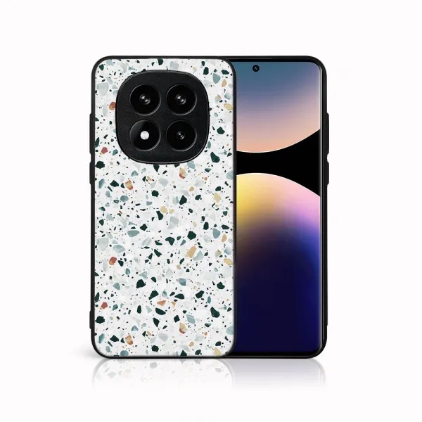 MY ART Ochranný kryt pre Xiaomi Redmi Note 14 Pro+ 5G GREY TERRAZZO (163)