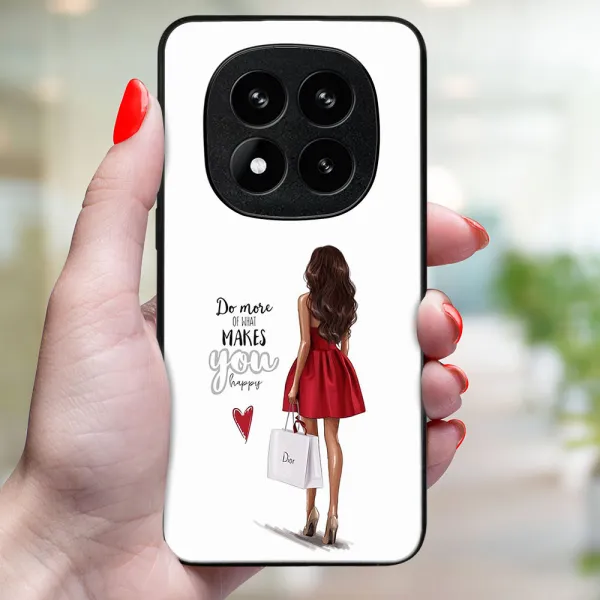 MY ART Ochranný kryt pre Xiaomi Redmi Note 14 Pro+ 5G RED DRESS (137)