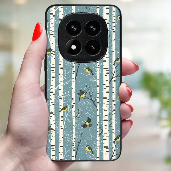 MY ART Kryt s vianočným dizajnom Xiaomi Redmi Note 14 Pro+ 5G BIRCH (072)