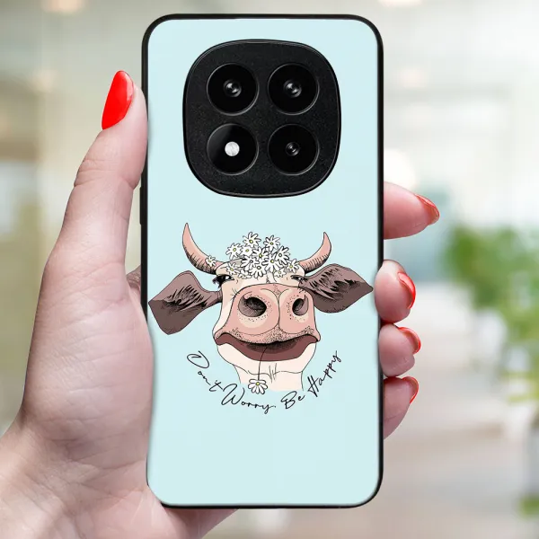 MY ART Ochranný kryt pre Xiaomi Redmi Note 14 Pro+ 5G HAPPY COW (181)