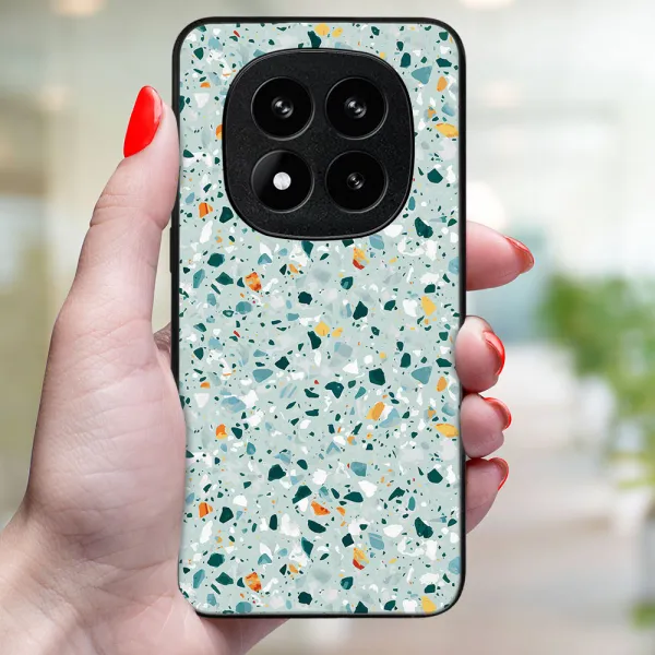 MY ART Ochranný kryt pre Xiaomi Redmi Note 14 Pro+ 5G BLUE TERRAZZO (164)