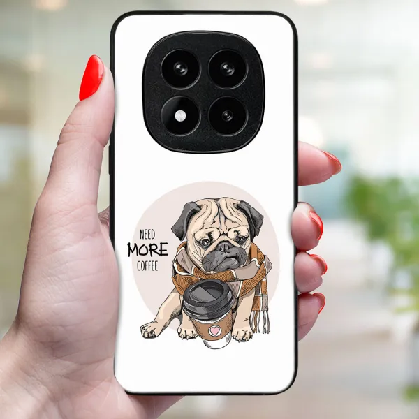 MY ART Ochranný kryt pre Xiaomi Redmi Note 14 Pro+ 5G MORE COFFEE (184)