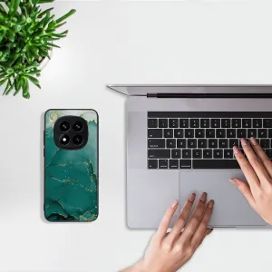 MY ART Ochranný kryt pre Xiaomi Redmi Note 14 Pro+ 5G GREEN MARBLE (145)