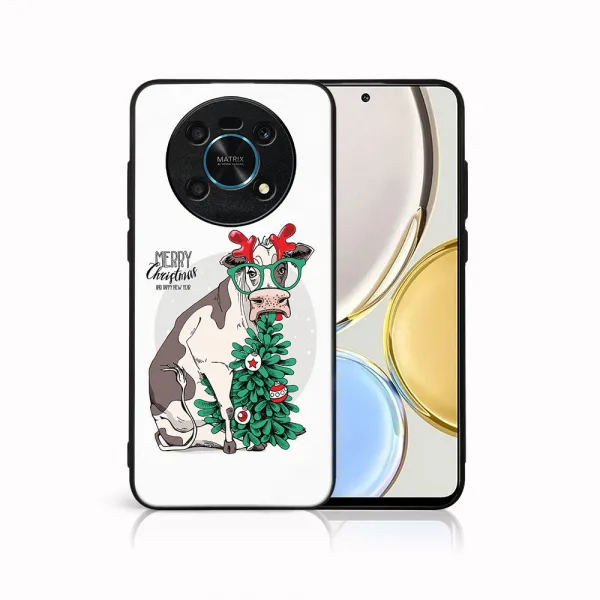 MY ART Kryt s vianočným dizajnom Honor Magic4 Lite 5G MERRY CHRISTMAS (074)
