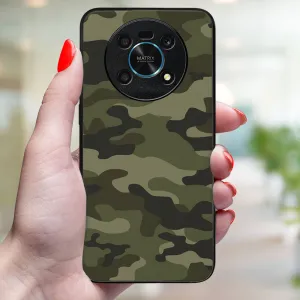MY ART Ochranný kryt pre Honor Magic4 Lite 5G GREEN CAMO (235)