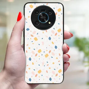 MY ART Ochranný kryt pre Honor Magic4 Lite 5G ORANGE TERRAZZO (165)