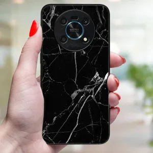MY ART Ochranný kryt pre Honor Magic4 Lite 5G BLACK MARBLE (142)