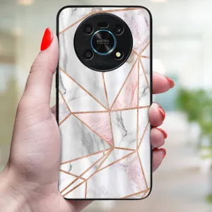MY ART Ochranný kryt pre Honor Magic4 Lite 5G PINK MARBLE (143)