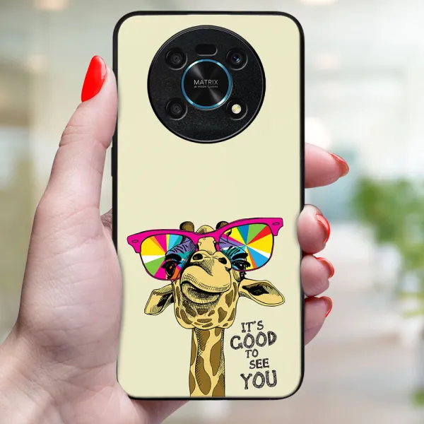 MY ART Ochranný kryt pre Honor Magic4 Lite 5G GIRAFFE (180)