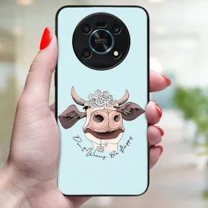 MY ART Ochranný kryt pre Honor Magic4 Lite 5G HAPPY COW (181)