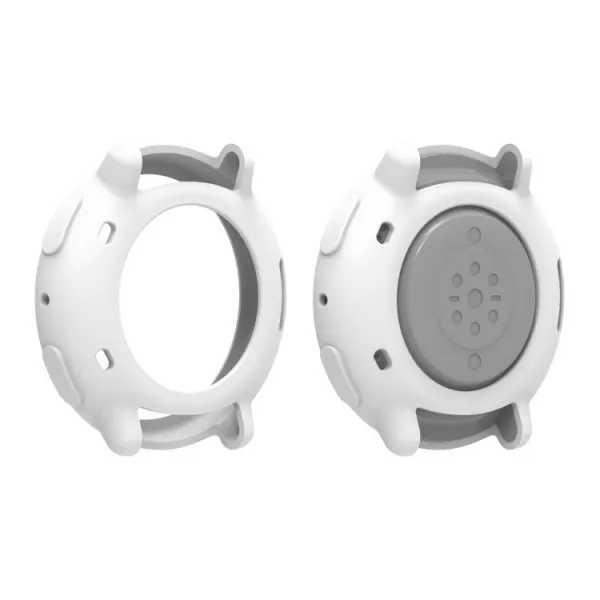 TPU HALF COVER Kryt pre Amazfit Active 2 biely