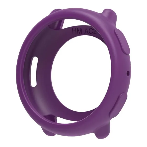 TPU HALF COVER Kryt pre Amazfit Active 2 tmavofialový
